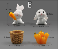 Mini Resin Animal Figurines – DIY Fairy Garden & Terrarium Decor