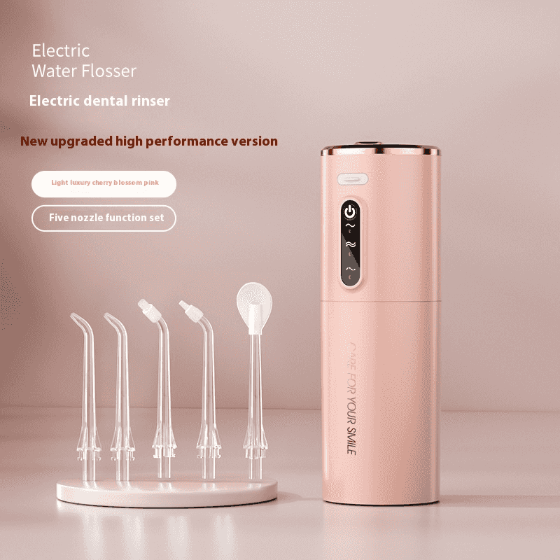 Portable Water Flosser — USB Rechargeable Oral I...

