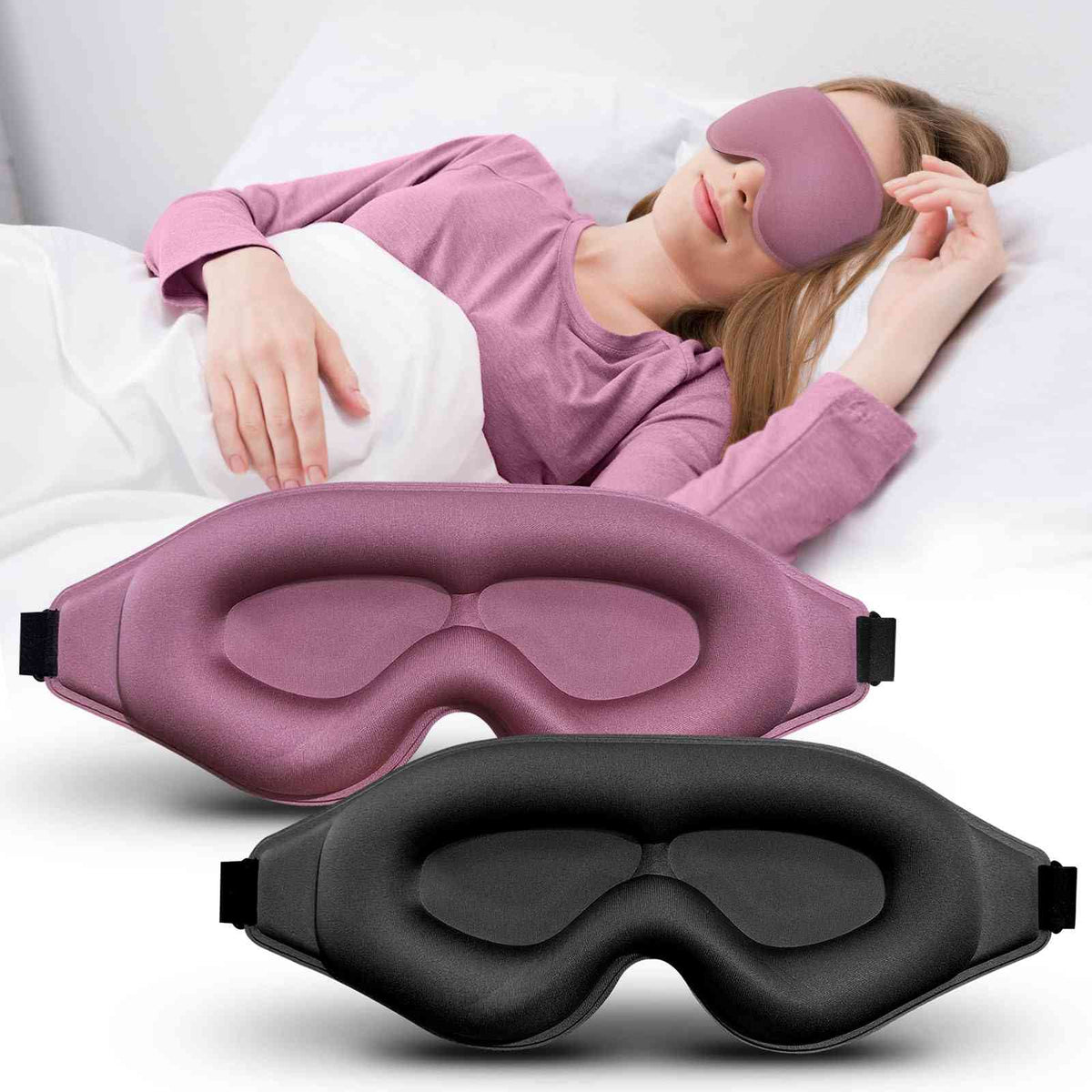 3D Blackout Sleep Eye Mask

