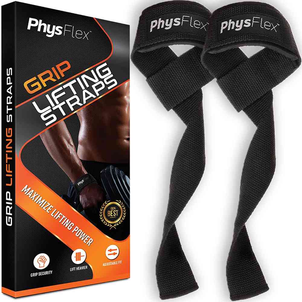 Lifting Straps with Wrist Wraps