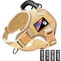 Tactical Dog Harness | Military Vest, No-Pull, R...

