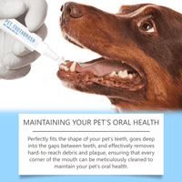 Pet Toothbrush Pen with Liquid Dental Formula

