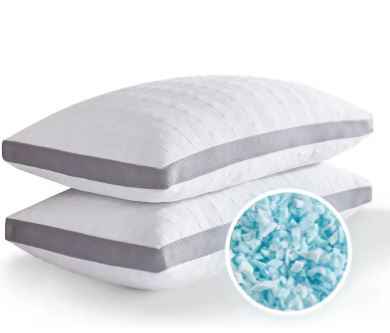 Cooling Broken Memory Foam Bed Pillow