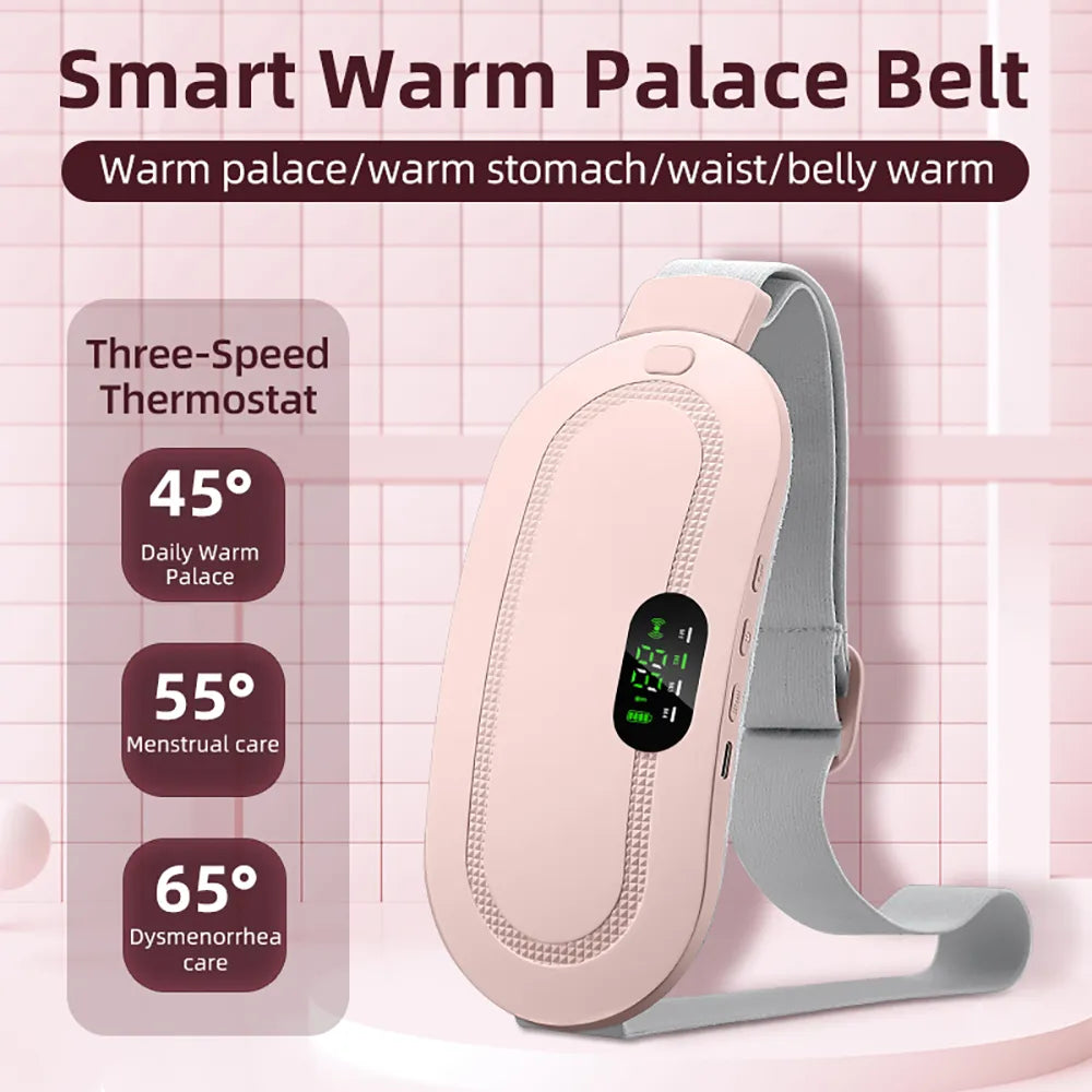 Electric Heating Belt – Wearable Heat Therapy for Menstrual & Abdominal Pain