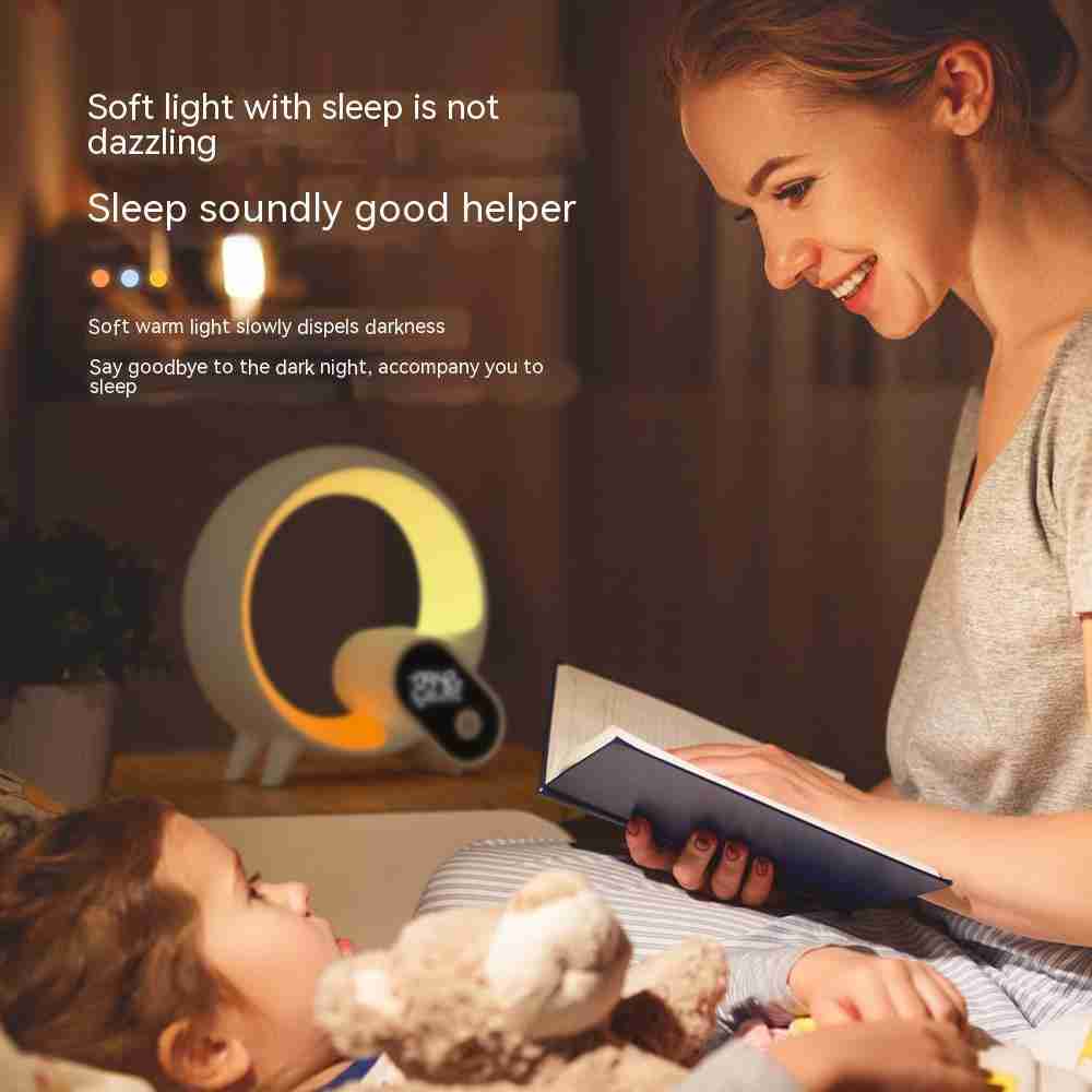 Sunrise Alarm Clock with Bluetooth & Colour Light

