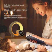 Sunrise Alarm Clock with Bluetooth & Colour Light

