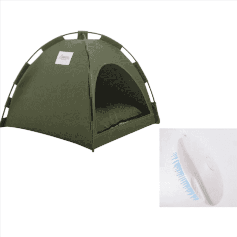 Portable Pet Tent with Cooling Mat | Cozy Indoor