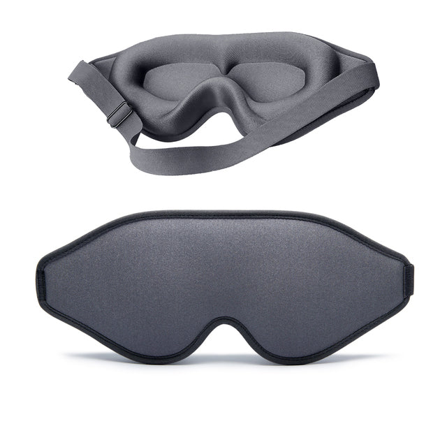 3D Contoured Memory Foam Sleep Mask | Total Blackout & Pressure-Free Eye Comfort