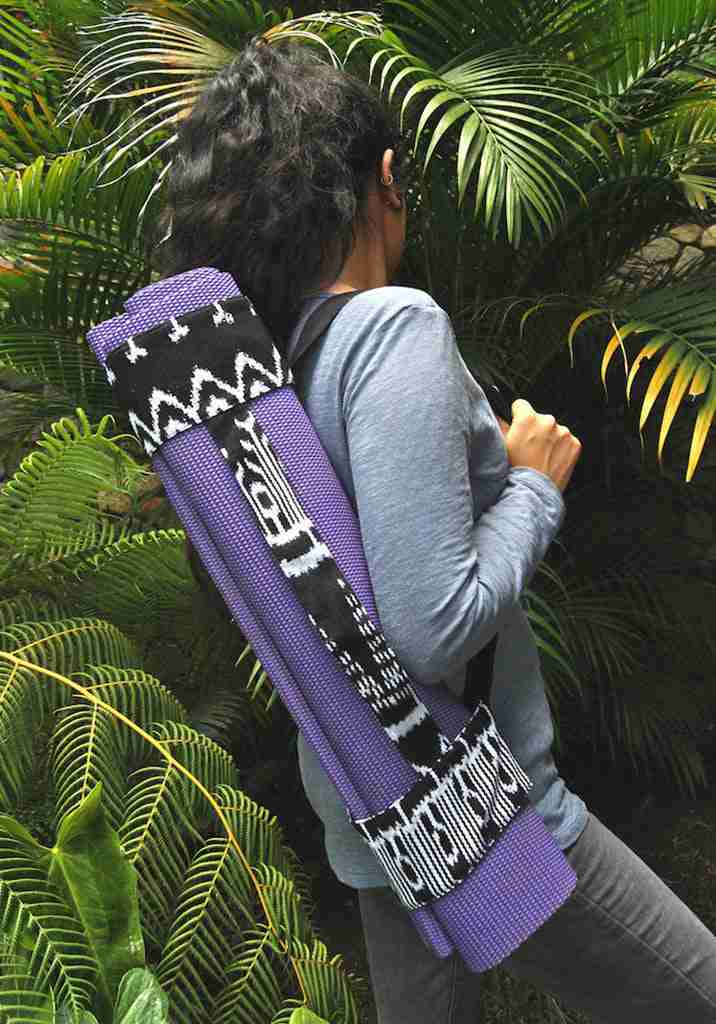 Handwoven Yoga Mat Sling for Easy Carrying


