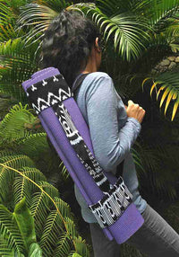 Handwoven Yoga Mat Sling for Easy Carrying

