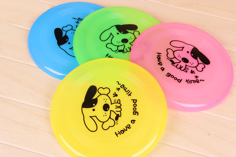 Silicone Flying Saucer Funny Pets Toy