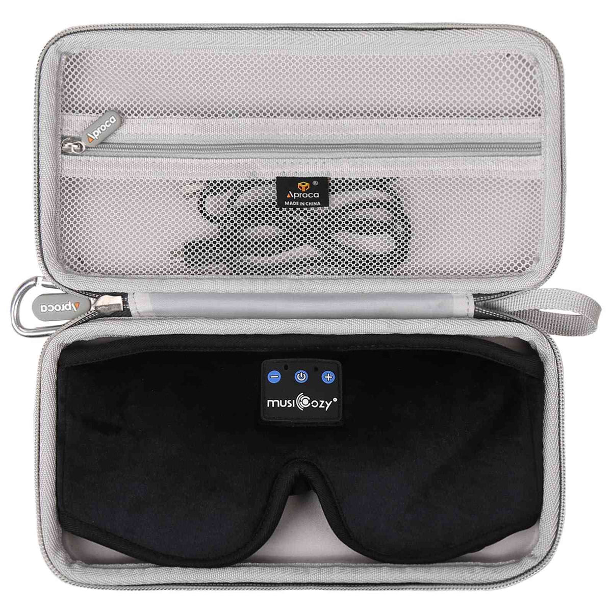 Hard Travel Case for Sleep Headphone Mask

