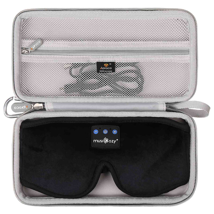Hard Travel Case for Sleep Headphone Mask

