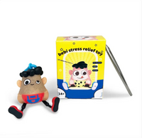 Funny Stress Relief Squeeze Toy | Venting Beard Character — 9 Styles