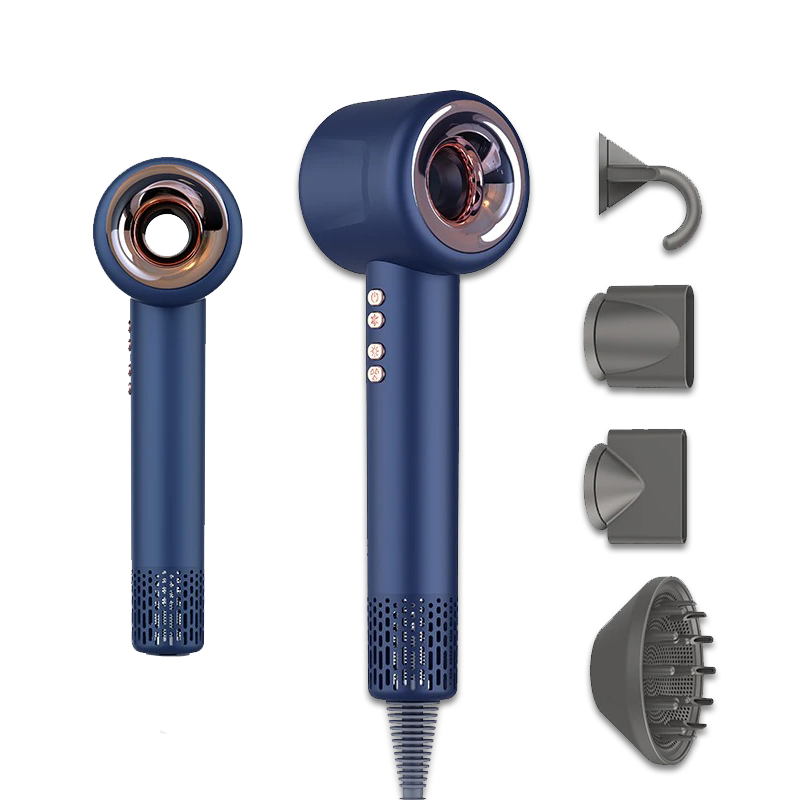 Professional Ionic Hair Dryer – Fast Drying, Frizz Control & Noise Reduction