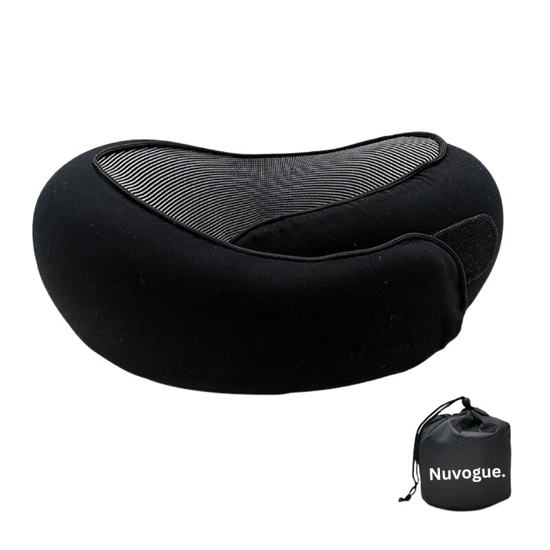Ergonomic Travel Neck Pillow – Adjustable Strap for Flights & Long Journeys