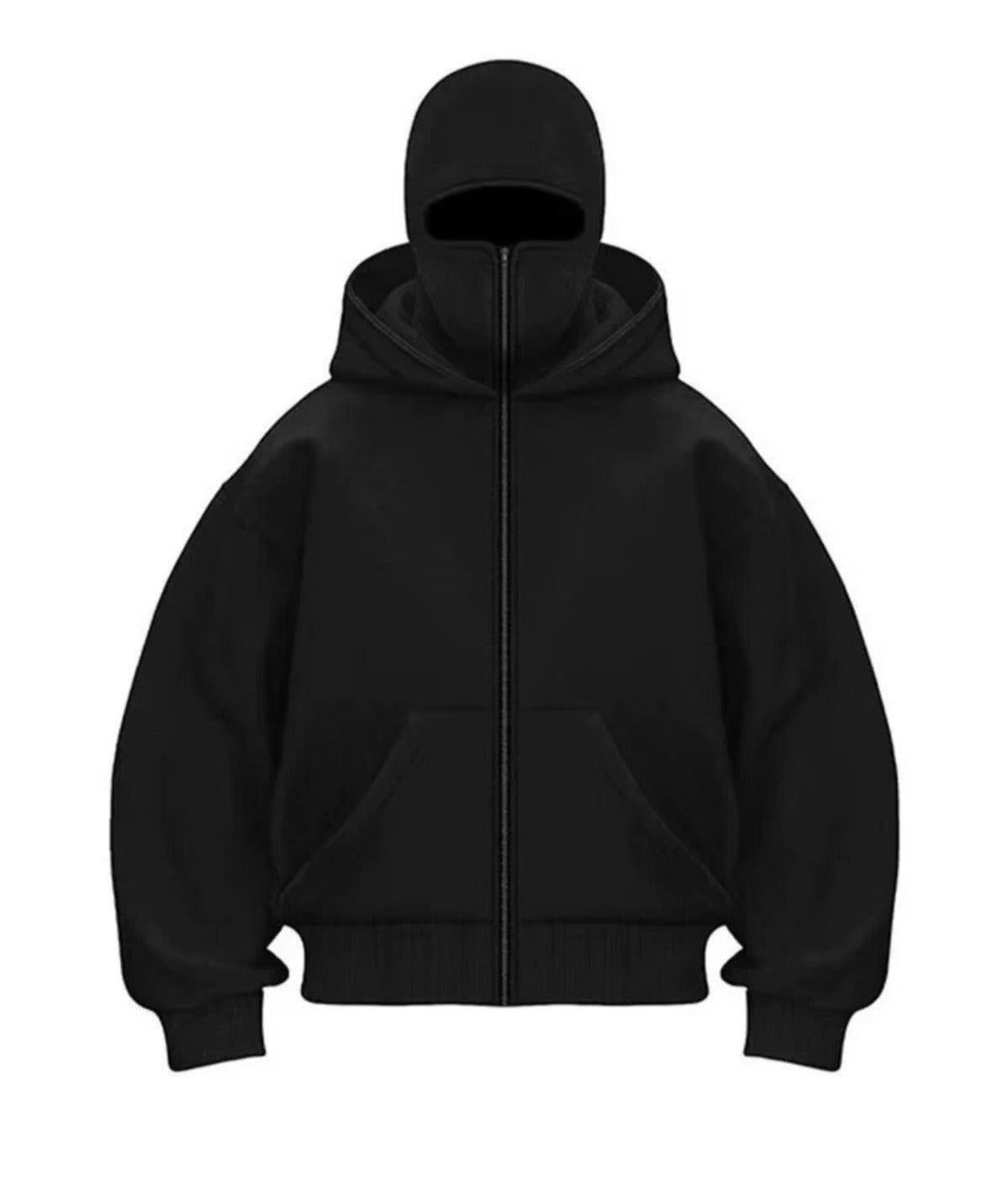 Men's Hooded Zip-Up Baseball Jacket – Lightweight Casual Layering