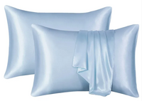 Silk-like Solid Colour Pillowcase