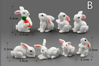 Mini Resin Animal Figurines – DIY Fairy Garden & Terrarium Decor