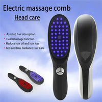 Electric Scalp Massager Comb – Red Light Therapy