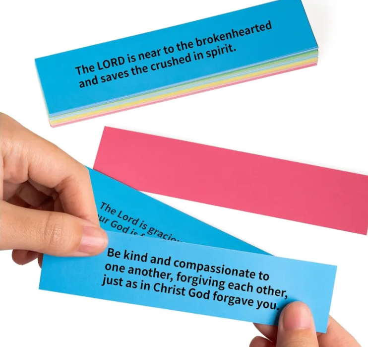 Bible Verses in a Jar – Daily Scripture Cards