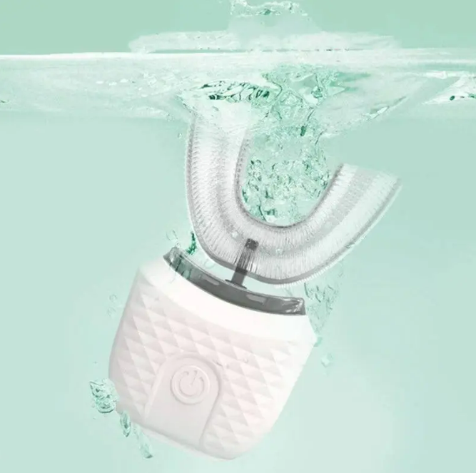 360° U-Shaped Ultrasonic Electric Toothbrush – Full Mouth Cleaning