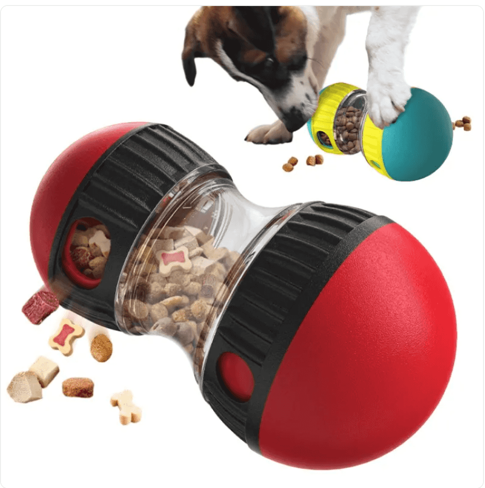 Interactive Food Dispensing Dog Toy Puzzle


