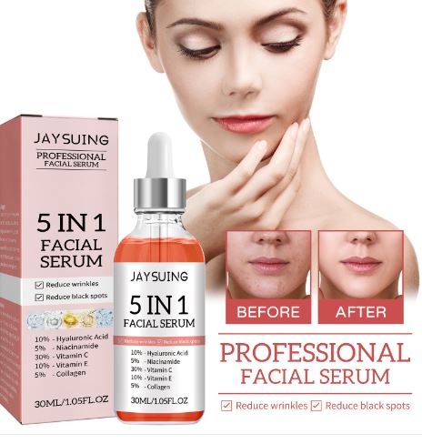 5-in-1 Anti-Wrinkle Facial Serum – Moisturising, Firming & Dark Spot Reduction