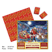Christmas Advent Calendar Jigsaw Puzzle – Daily Countdown to Christmas