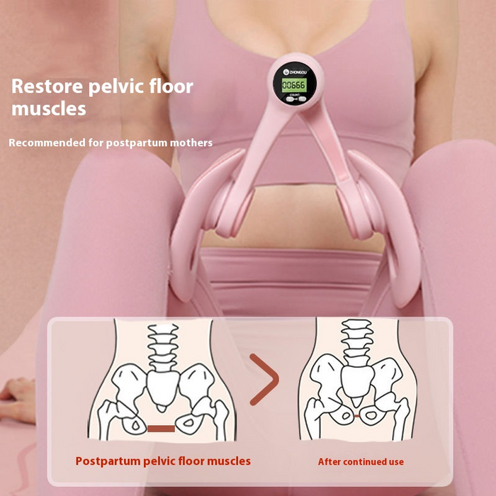 Pelvic Floor & Inner Thigh Trainer | Postpartum Recovery & Fitness | Counting & Standard Styles
