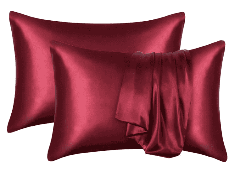 Silk-like Solid Colour Pillowcase

