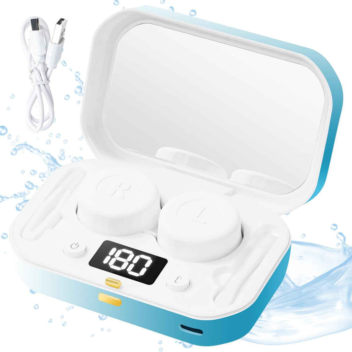 CASBOMY Ultrasonic Contact Lens Cleaner – 48,000...