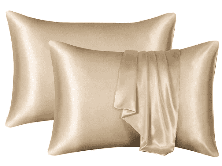 Silk-like Solid Colour Pillowcase
