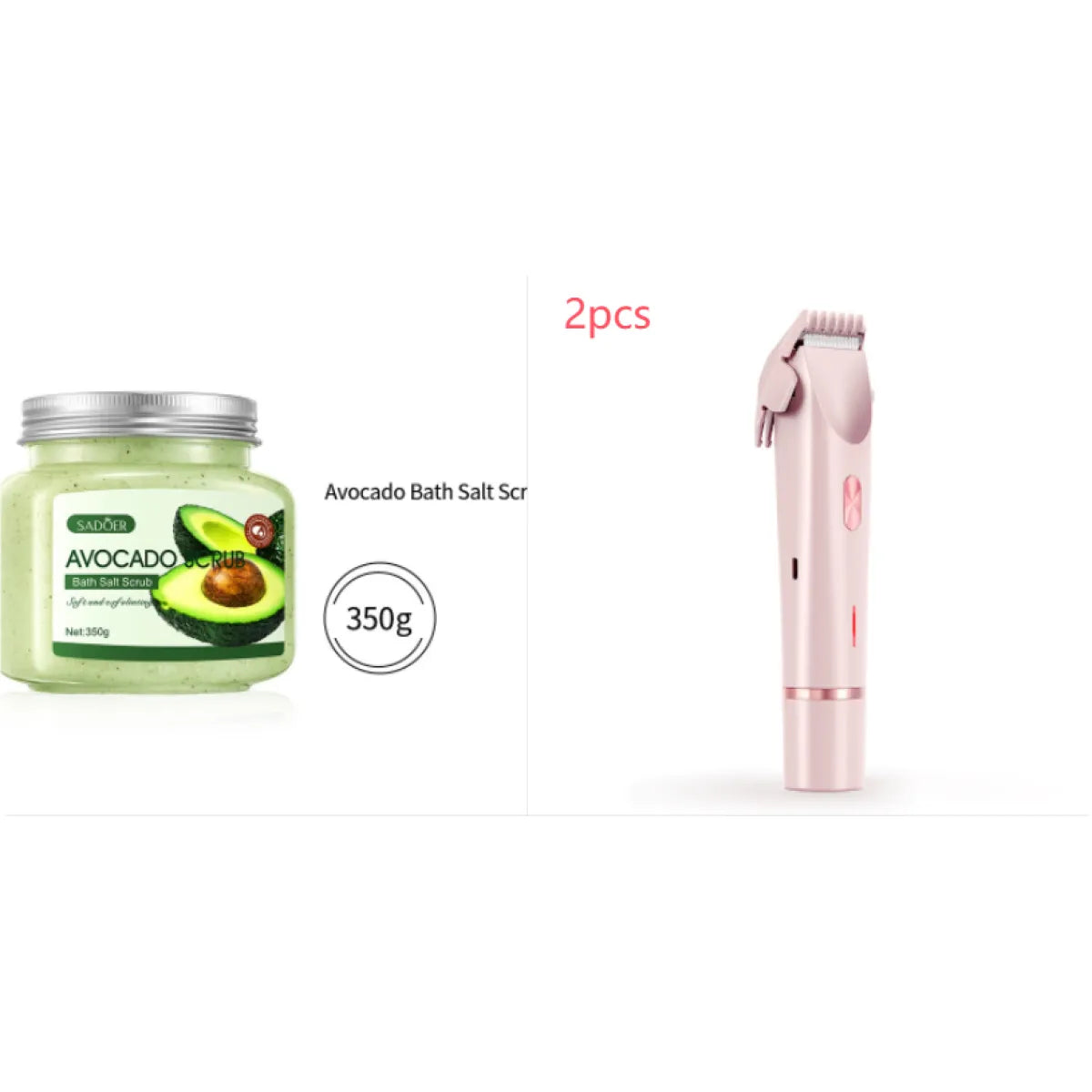 Women's 2-in-1 Electric Shaver & Hair Remover – USB Rechargeable