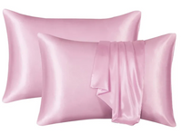 Silk-like Solid Colour Pillowcase