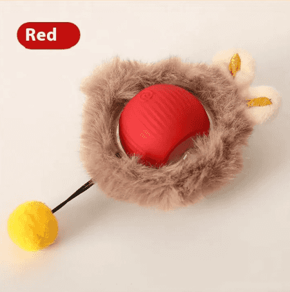 Self-Playing Rolling Cat Ball Toy for Indoor Cats