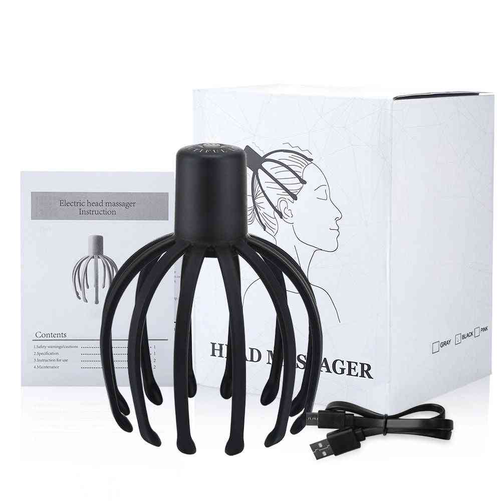 USB Rechargeable Electric Scalp Massager – 12 TP...

