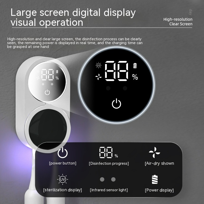 UV Toothbrush Sanitizer & Organiser — Fresh Beam