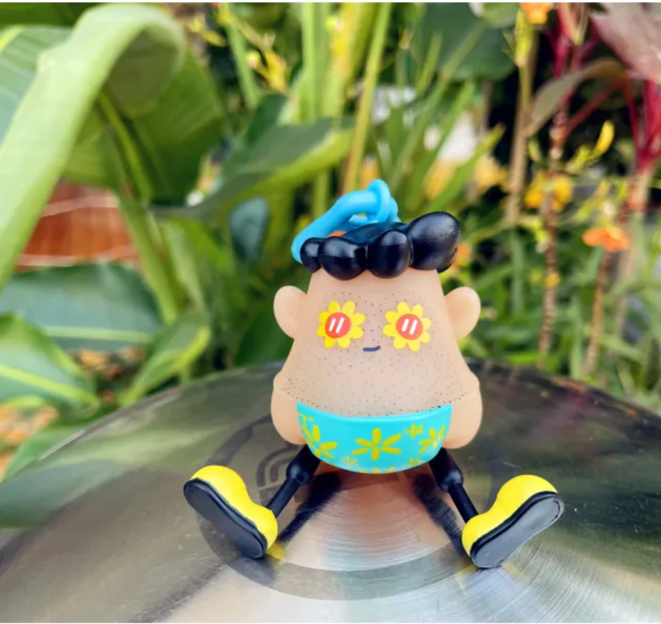 Funny Stress Relief Squeeze Toy | Venting Beard Character — 9 Styles