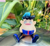 Funny Stress Relief Squeeze Toy | Venting Beard Character — 9 Styles