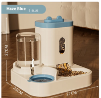 2-in-1 Automatic Pet Feeder & Water Dispenser Bowl