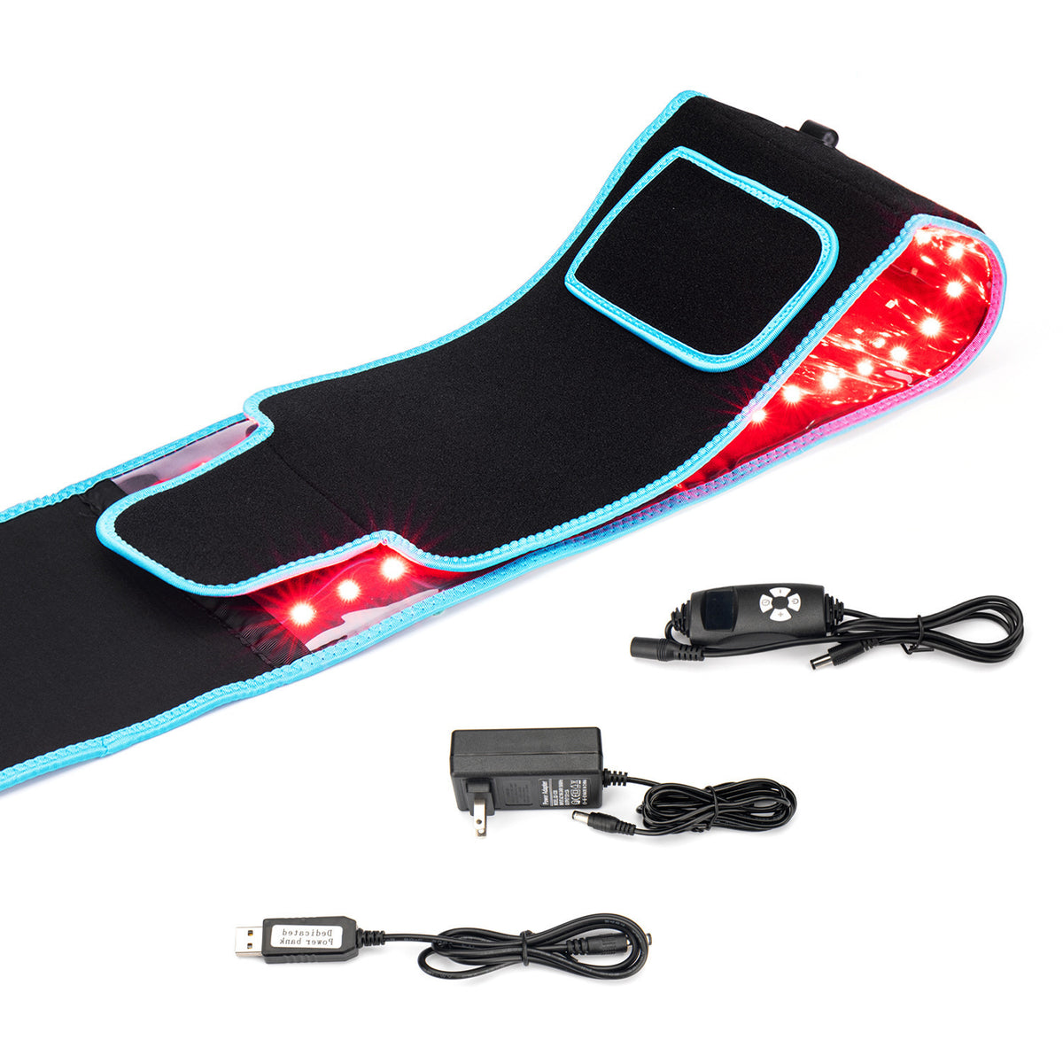Infrared Red Light Therapy Waist Belt – 660nm & 850nm Pain Relief & Muscle Recovery