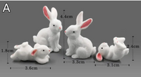 Mini Resin Animal Figurines – DIY Fairy Garden & Terrarium Decor