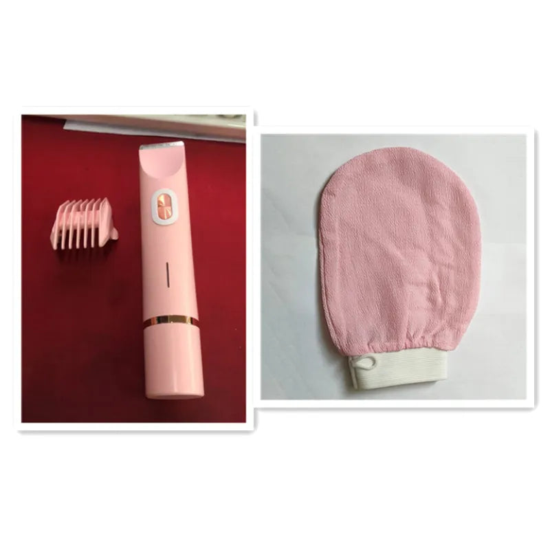 Women's 2-in-1 Electric Shaver & Hair Remover – USB Rechargeable