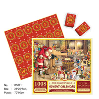 Christmas Advent Calendar Jigsaw Puzzle – Daily Countdown to Christmas