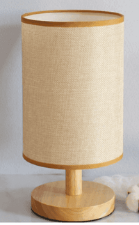 Wooden Dimmable Bedside Lamp

