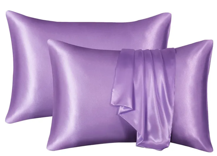 Silk-like Solid Colour Pillowcase