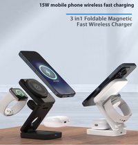 3-in-1 MagSafe Wireless Charging Station | iPhone, Apple Watch & AirPods