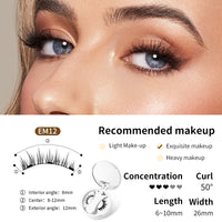Magnetic False Eyelashes Set – Glue-Free with Applicator & Case