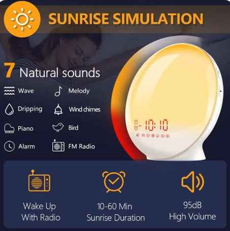 Sunrise Alarm Clock Wake-up Light

